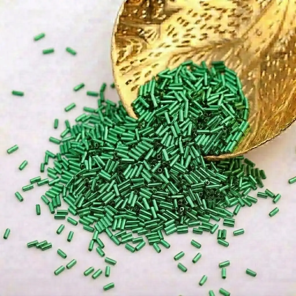 Emerald Green Zardoshi Wire